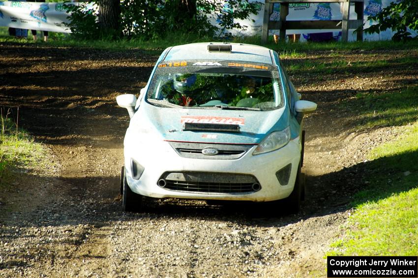 Spencer Sherman / Boyd Smith Ford Fiesta R2 on SS14, Soo Pass East I.