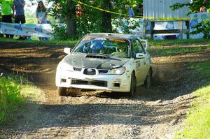 Mark Tabor / Kathryn Hansen Subaru WRX STi on SS14, Soo Pass East I.