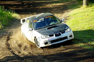 Mark Tabor / Kathryn Hansen Subaru WRX STi on SS14, Soo Pass East I.