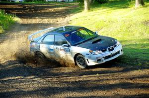 Mark Tabor / Kathryn Hansen Subaru WRX STi on SS14, Soo Pass East I.