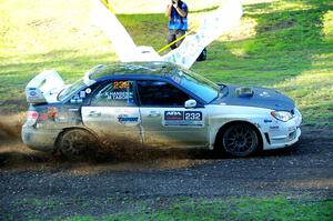 Mark Tabor / Kathryn Hansen Subaru WRX STi on SS14, Soo Pass East I.