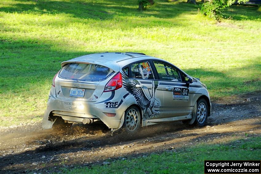 Nick Allen / Stefan Trajkov Ford Fiesta ST on SS14, Soo Pass East I.