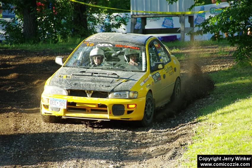 Steve Gingras / Katie Gingras Subaru Impreza on SS16, Soo Pass East II.