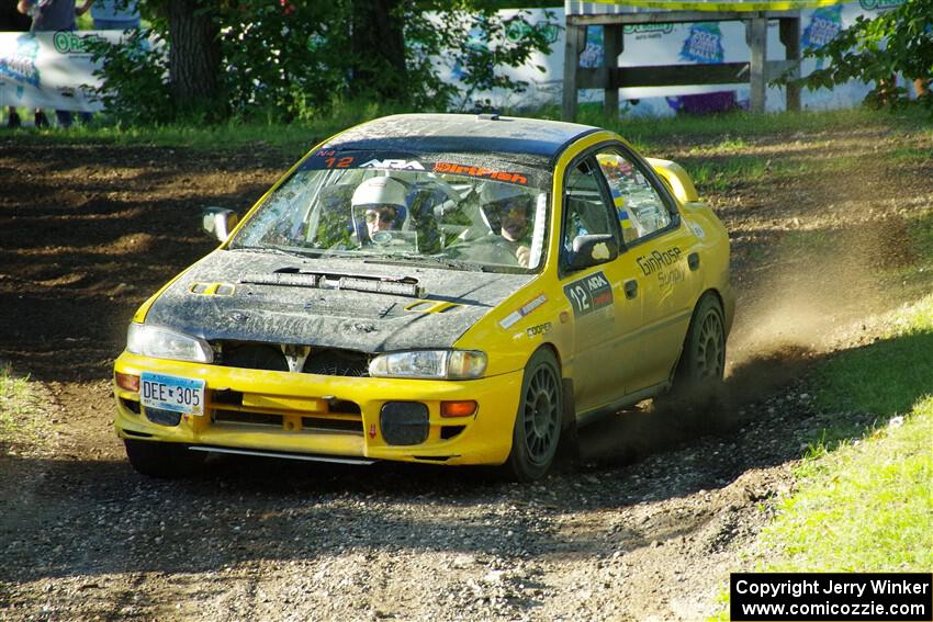 Steve Gingras / Katie Gingras Subaru Impreza on SS16, Soo Pass East II.