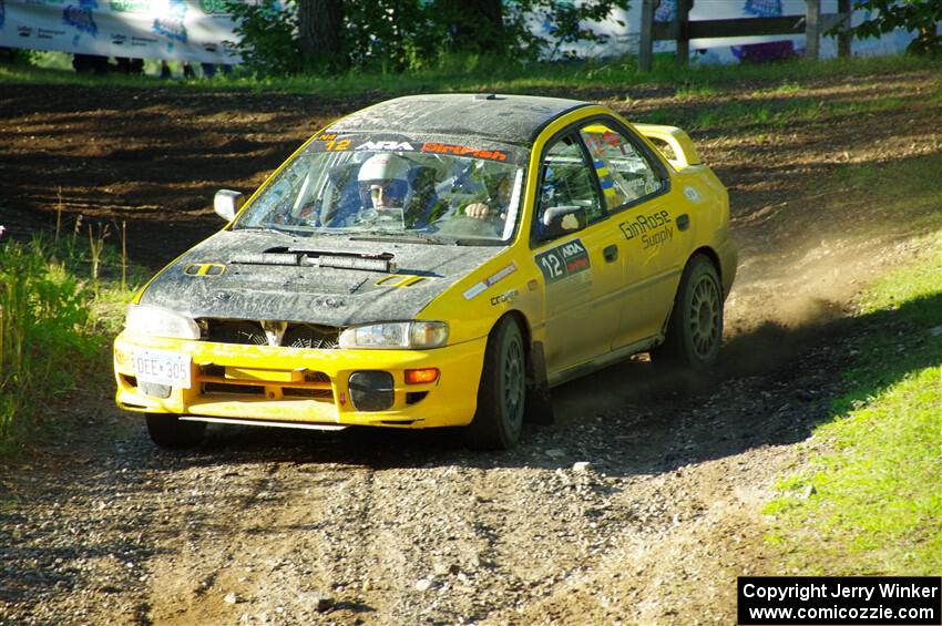 Steve Gingras / Katie Gingras Subaru Impreza on SS16, Soo Pass East II.