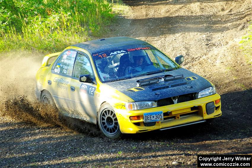 Steve Gingras / Katie Gingras Subaru Impreza on SS16, Soo Pass East II.