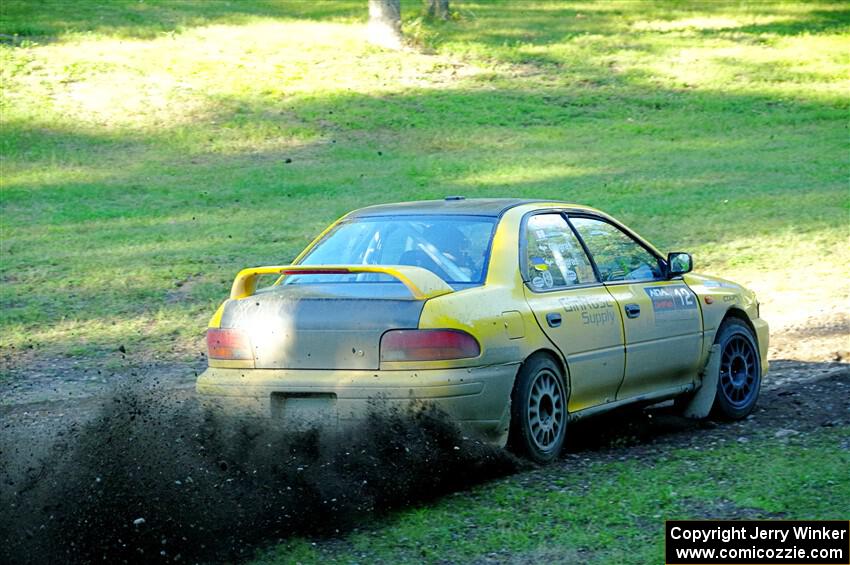 Steve Gingras / Katie Gingras Subaru Impreza on SS14, Soo Pass East I.