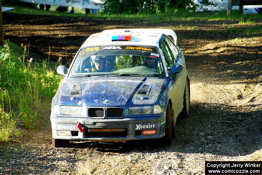 Ryan George / Heather Stieber-George BMW M3 on SS14, Soo Pass East I.