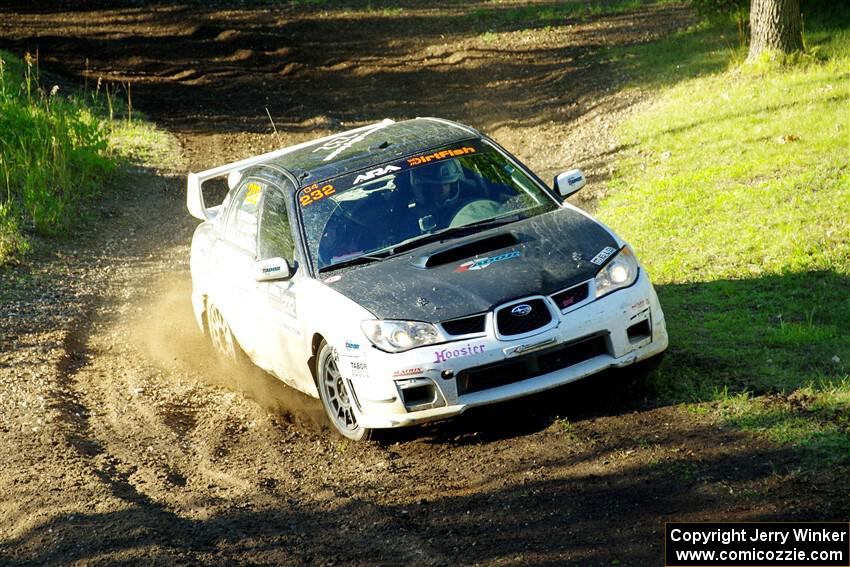 Mark Tabor / Kathryn Hansen Subaru WRX STi on SS14, Soo Pass East I.