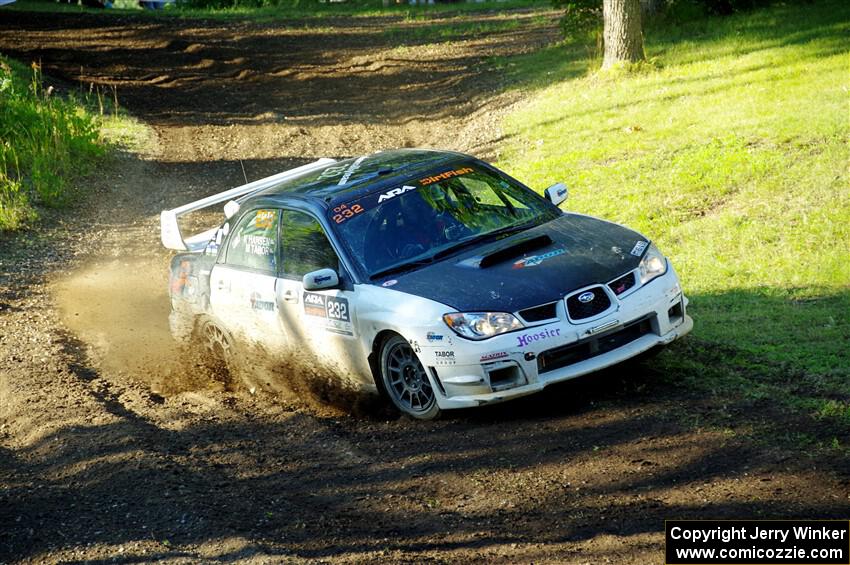 Mark Tabor / Kathryn Hansen Subaru WRX STi on SS14, Soo Pass East I.