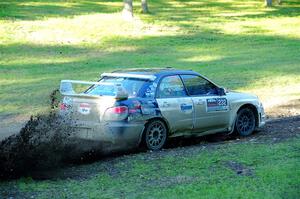 Mark Tabor / Kathryn Hansen Subaru WRX STi on SS14, Soo Pass East I.