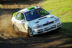 Jordon Haberer / Drew Staples Subaru Impreza on SS14, Soo Pass East I.