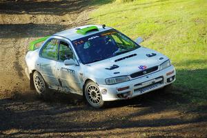 Jordon Haberer / Drew Staples Subaru Impreza on SS14, Soo Pass East I.