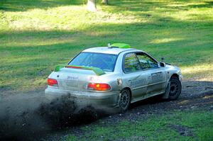 Jordon Haberer / Drew Staples Subaru Impreza on SS14, Soo Pass East I.