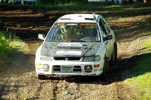 Aidan Hicks / John Hicks Subaru Impreza Wagon on SS14, Soo Pass East I.