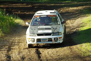 Aidan Hicks / John Hicks Subaru Impreza Wagon on SS14, Soo Pass East I.