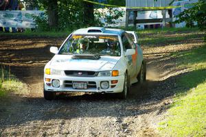 Tyler Matalas / Dustin Sharkozy Subaru Impreza LX on SS14, Soo Pass East I.