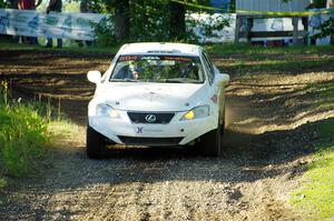 Nathan Odle / Elliot Odle Lexus IS250 on SS14, Soo Pass East I.