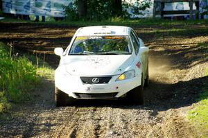 Nathan Odle / Elliot Odle Lexus IS250 on SS14, Soo Pass East I.