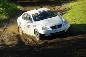 Nathan Odle / Elliot Odle Lexus IS250 on SS14, Soo Pass East I.