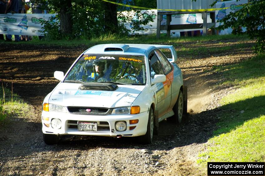 Tyler Matalas / Dustin Sharkozy Subaru Impreza LX on SS14, Soo Pass East I.