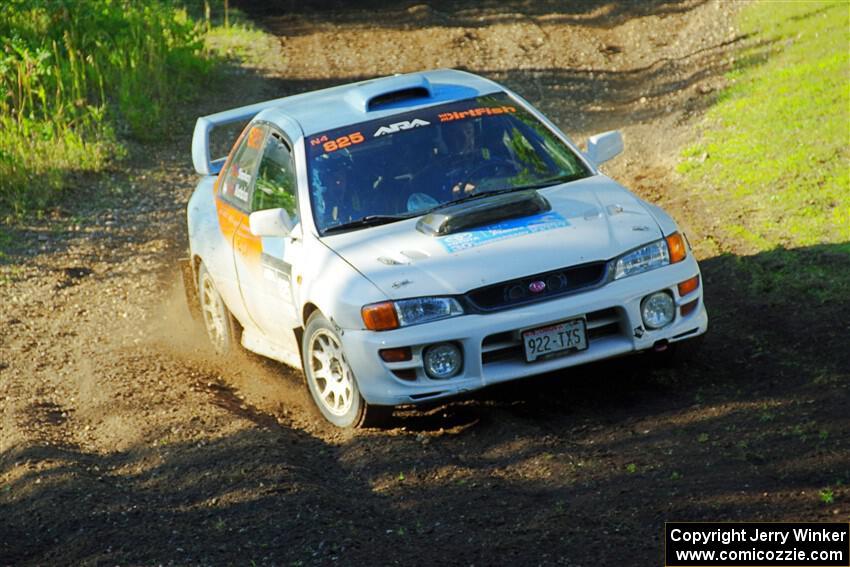 Tyler Matalas / Dustin Sharkozy Subaru Impreza LX on SS14, Soo Pass East I.