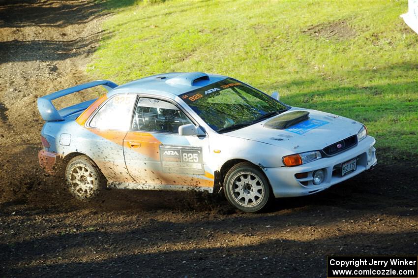 Tyler Matalas / Dustin Sharkozy Subaru Impreza LX on SS14, Soo Pass East I.