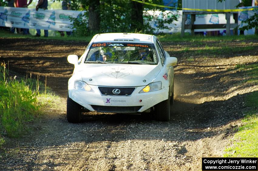 Nathan Odle / Elliot Odle Lexus IS250 on SS14, Soo Pass East I.