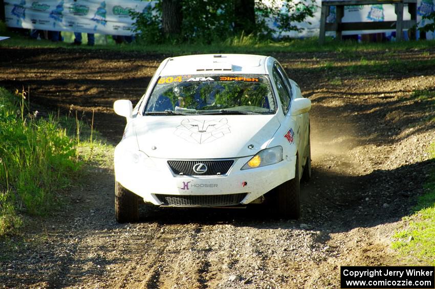 Nathan Odle / Elliot Odle Lexus IS250 on SS14, Soo Pass East I.