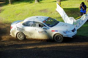 Nathan Odle / Elliot Odle Lexus IS250 on SS14, Soo Pass East I.