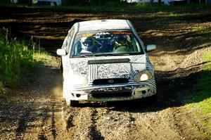 David Peretz / Brandon Panek Subaru Impreza 2.5RS on SS14, Soo Pass East I.