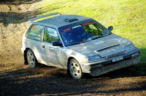 Nick Lyle / Kevin Dobrowolski Honda Civic Si on SS14, Soo Pass East I.