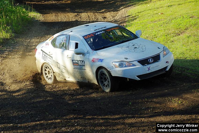 Nathan Odle / Elliot Odle Lexus IS250 on SS14, Soo Pass East I.