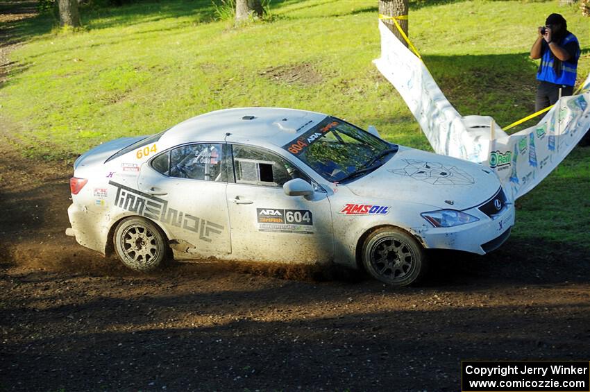 Nathan Odle / Elliot Odle Lexus IS250 on SS14, Soo Pass East I.