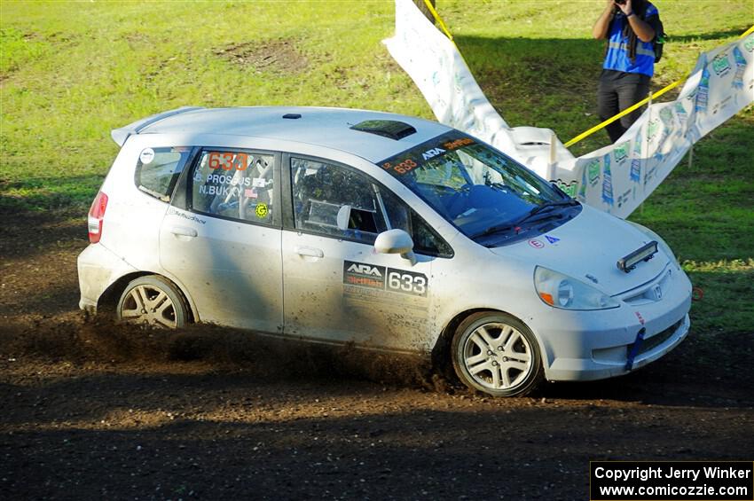 Nick Bukky / Bryce Proseus Honda Fit on SS14, Soo Pass East I.