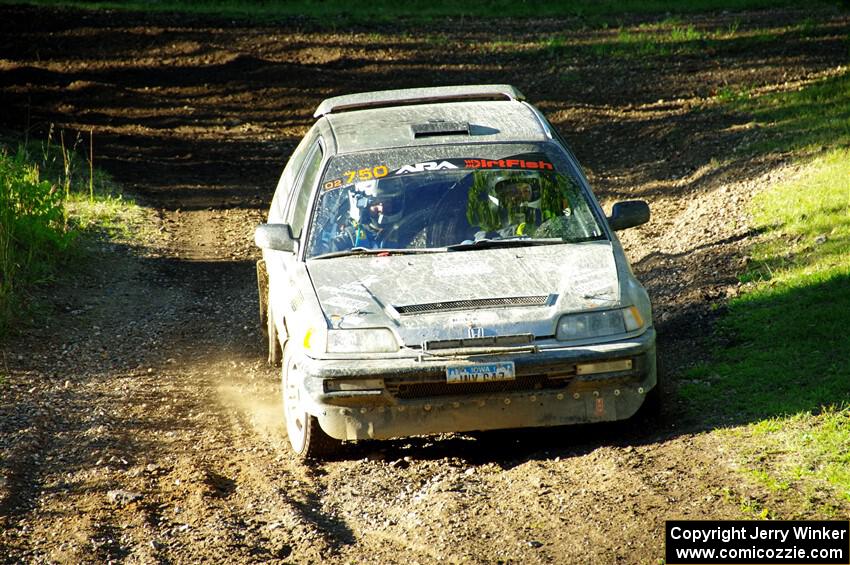 Nick Lyle / Kevin Dobrowolski Honda Civic Si on SS14, Soo Pass East I.