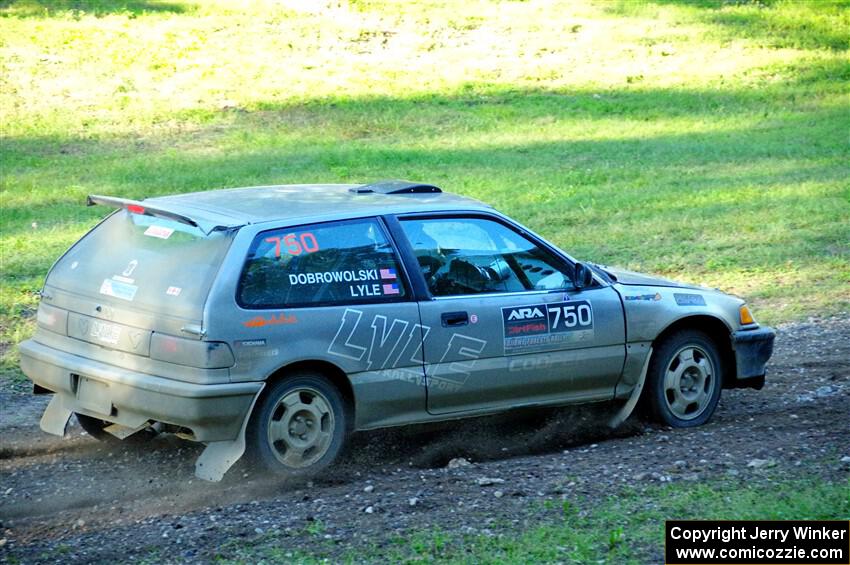 Nick Lyle / Kevin Dobrowolski Honda Civic Si on SS14, Soo Pass East I.