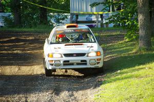 Richard Donovan / Greg Donovan Subaru Impreza on SS14, Soo Pass East I.