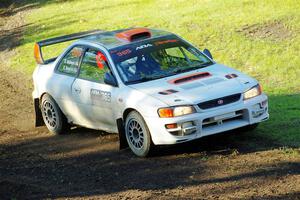 Richard Donovan / Greg Donovan Subaru Impreza on SS14, Soo Pass East I.