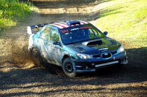 Matt James / Jackie James Subaru Impreza on SS14, Soo Pass East I.