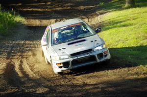 Madelyn Tabor / Sophia McKee Subaru Impreza 2.5RS on SS14, Soo Pass East I.