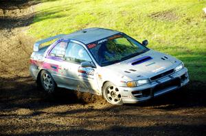 Madelyn Tabor / Sophia McKee Subaru Impreza 2.5RS on SS14, Soo Pass East I.