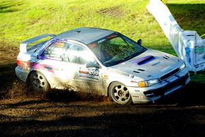 Madelyn Tabor / Sophia McKee Subaru Impreza 2.5RS on SS14, Soo Pass East I.