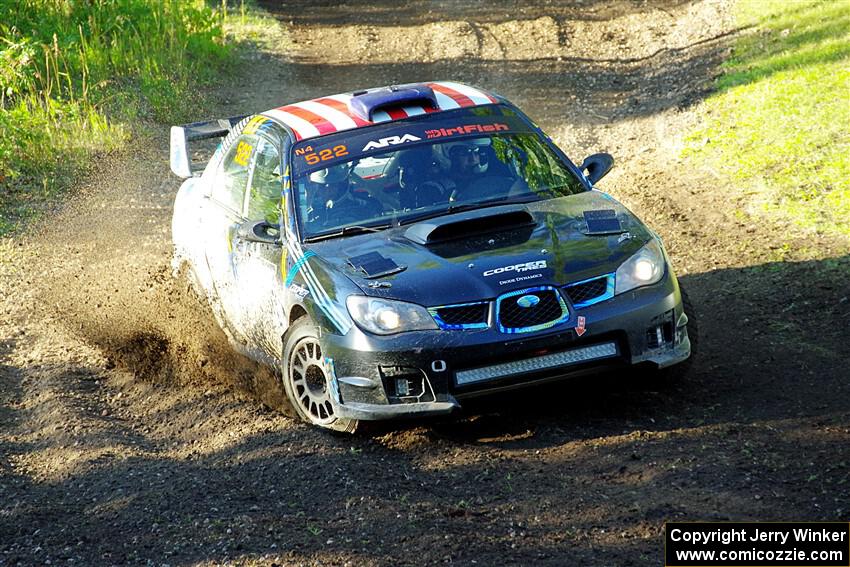 Matt James / Jackie James Subaru Impreza on SS14, Soo Pass East I.