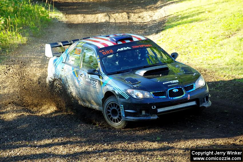 Matt James / Jackie James Subaru Impreza on SS14, Soo Pass East I.