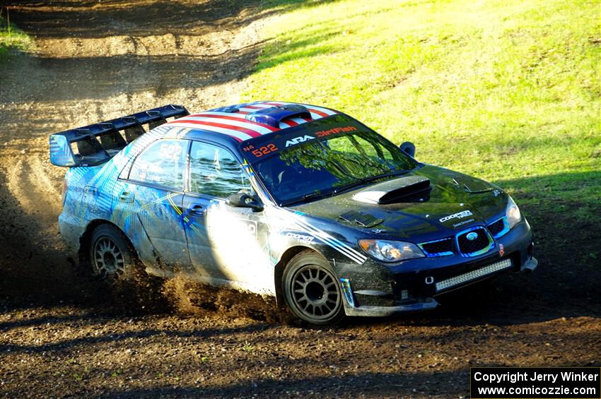 Matt James / Jackie James Subaru Impreza on SS14, Soo Pass East I.