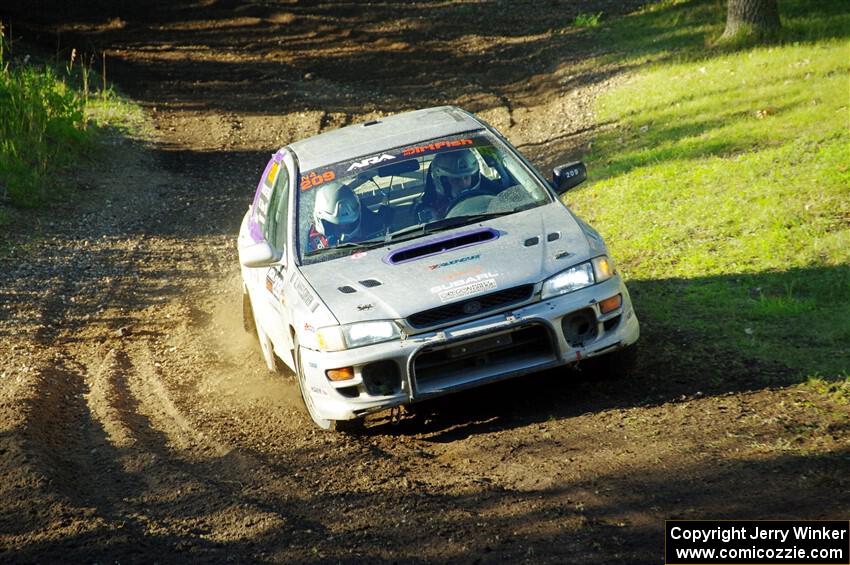 Madelyn Tabor / Sophia McKee Subaru Impreza 2.5RS on SS14, Soo Pass East I.