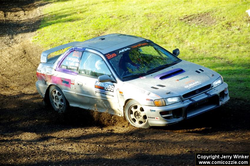 Madelyn Tabor / Sophia McKee Subaru Impreza 2.5RS on SS14, Soo Pass East I.