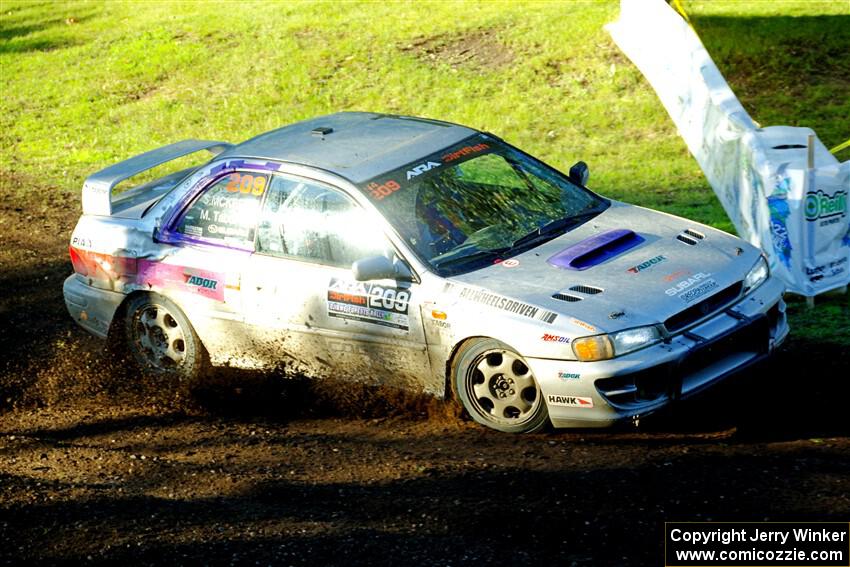 Madelyn Tabor / Sophia McKee Subaru Impreza 2.5RS on SS14, Soo Pass East I.