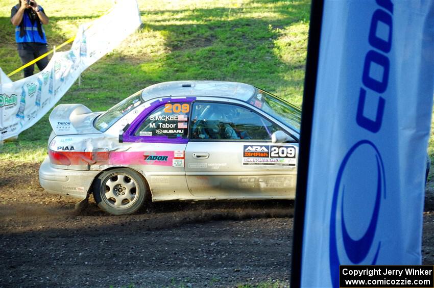 Madelyn Tabor / Sophia McKee Subaru Impreza 2.5RS on SS14, Soo Pass East I.